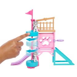 Barbie Plac zabaw piesków + Stacie Zestaw filmowy HRM10 MATTEL