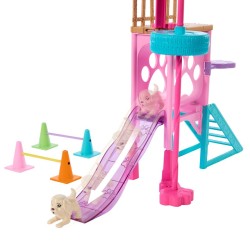 Barbie Plac zabaw piesków + Stacie Zestaw filmowy HRM10 MATTEL