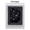 Intellinet 163675 rozdzielacz zasilania PDU 24 x gniazdo sieciowe 32U Czarny, Biały