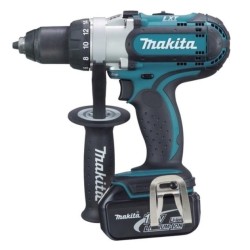 Makita DDF451RTJ wiertło Zamek centralny 2,1 kg Czarny, Niebieski