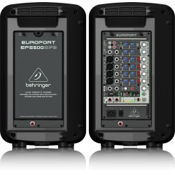 Behringer EPS500MP3 system PA System nagłośnieniowy wolnostojący (PA) 500 W Czarny