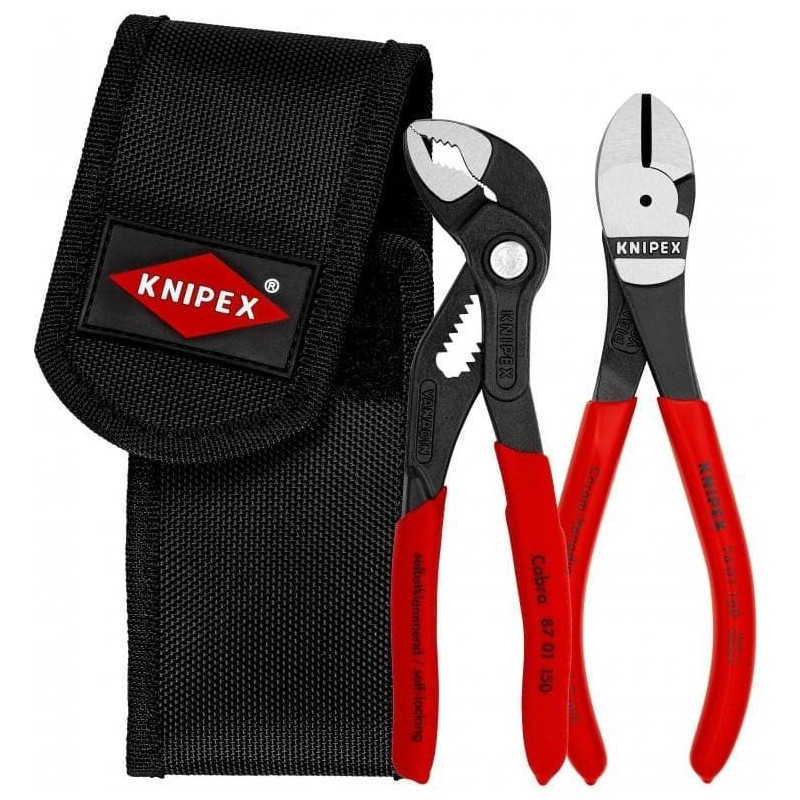 Zestaw szczypiec mini w etui na pasek 2szt.