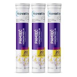 Zestaw 3 x Novativ Pamięć i koncentracja 20 tabl.