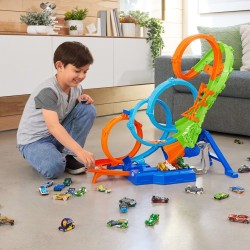 Hot Wheels HXR70 Poczwórna pętla kraks