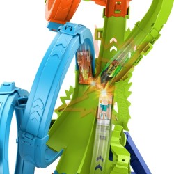 Hot Wheels HXR70 Poczwórna pętla kraks
