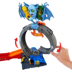 Hot Wheels City Pętla nietoperza HTN78 MATTEL