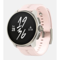 Zegarek sportowy Suunto Race S Powder Pink AMOLED 45mm Szary