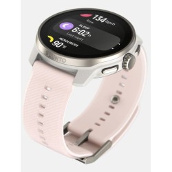Zegarek sportowy Suunto Race S Powder Pink AMOLED 45mm Szary