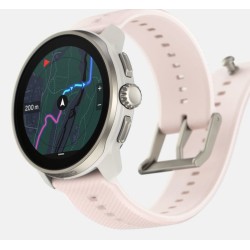 Zegarek sportowy Suunto Race S Powder Pink AMOLED 45mm Szary
