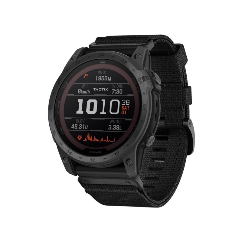 Zegarek sportowy Garmin tactix 7 Pro Ballistic Solar Sapphire Zegarek sportowy Garmin tactix 7 Pro Ballistic Solar Sapphire