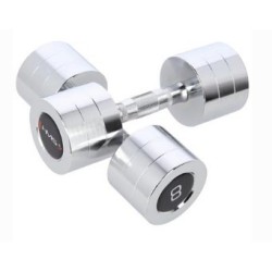 Hantle chromowane 2x8 kg HMS CHD08