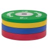 TBR Profi Set (8 szt ) zestaw talerzy olimpijskich Bumper 10-25 kg HMS TBR PROFI SET