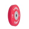 TBR Profi Set (8 szt ) zestaw talerzy olimpijskich Bumper 10-25 kg HMS TBR PROFI SET