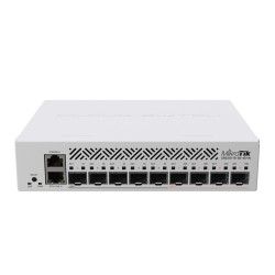 Mikrotik CRS310-1G-5S-4S+IN łącza sieciowe Zarządzany L3 Obsługa PoE 1U