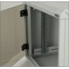 Triton 19" Rack Wall-mount 9U/250 glass door Szafa wisząca Szary
