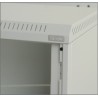 Triton 19" Rack Wall-mount 9U/250 glass door Szafa wisząca Szary