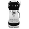 Ekspres do kawy Smeg z kolbą 50's Style Black ECF02BLEU