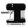 Ekspres do kawy Smeg z kolbą 50's Style Black ECF02BLEU