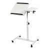 MACLEAN MOBILNE BIURKO/STAND NA LAPTOP, BIAŁE, REGULACJA WYSOKOŚĆ 59-89CM, MAX. 30KG MC-121 W