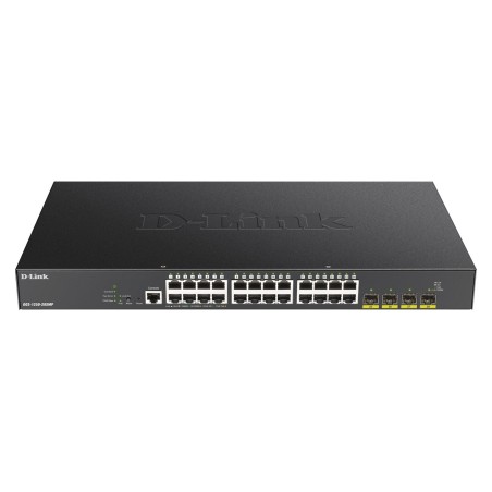 Przełącznik D-Link DGS-1250-28XMP E DGS125028XMP - Przełącznik - Światłowód