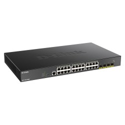 Przełącznik D-Link DGS-1250-28XMP E DGS125028XMP - Przełącznik - Światłowód