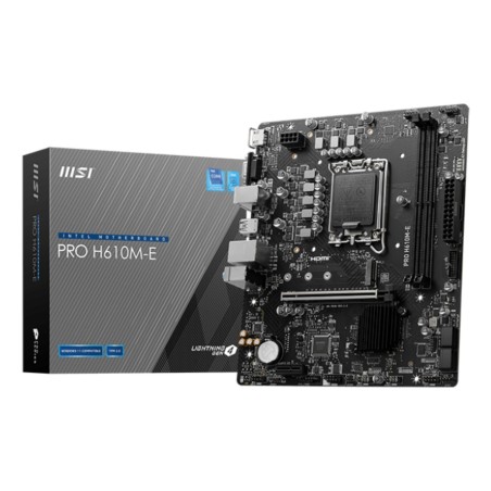 MSI PRO H610M-E płyta główna Intel H610 LGA 1700 micro ATX