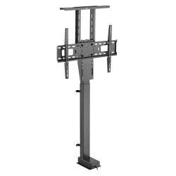 MACLEAN UCHWYT ELEKTRYCZNY WYSUWANY DO TV, TUYA, 37''-80'', VESA 600X400, MAX 60KG MC-866T