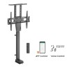 MACLEAN UCHWYT ELEKTRYCZNY WYSUWANY DO TV, TUYA, 37''-80'', VESA 600X400, MAX 60KG MC-866T