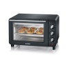 SEVERIN MINI PIEKARNIK PÓJ. 14 L, TEMP. 230°C, W ZESTAWIE RUSZT DO GRILLOWANIA, BLACHA I TACKA NA OKRUCHY, MOC 1200W TO2042