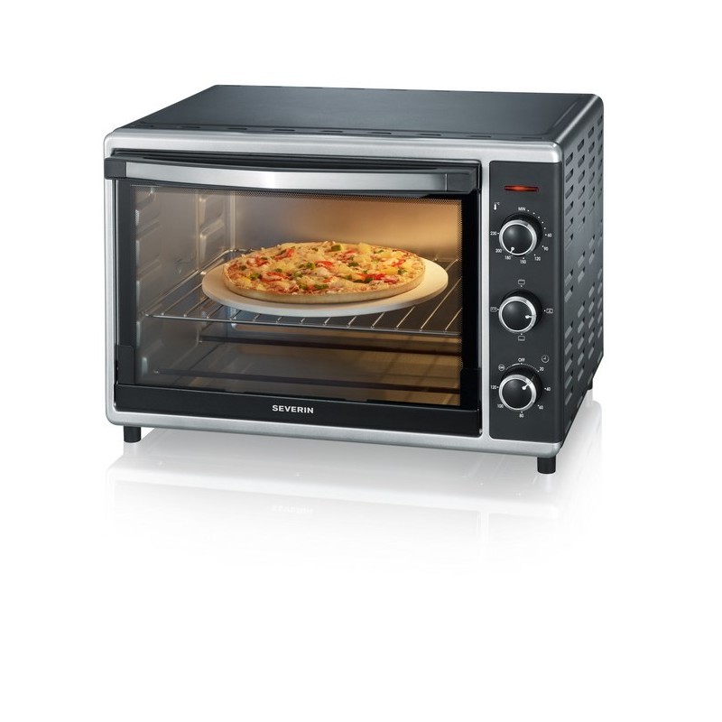 SEVERIN MINI PIEKARNIK, TERMOOBIEG, TEMP. DO 230°C, TIMER DO 120 MIN, KAMIEŃ DO PIZZY, RUSZT, ROŻEN , 42 L, 1800W TO2058 SEVERIN MINI PIEKARNIK, TERMOOBIEG, TEMP. DO 230°C, TIMER DO 120 MIN, KAMIEŃ DO PIZZY, RUSZT, ROŻEN , 42 L, 1800W TO2058