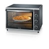 SEVERIN MINI PIEKARNIK, TERMOOBIEG, TEMP. DO 230°C, TIMER DO 120 MIN, KAMIEŃ DO PIZZY, RUSZT, ROŻEN , 42 L, 1800W TO2058