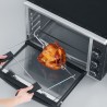 SEVERIN MINI PIEKARNIK, TERMOOBIEG, TEMP. DO 230°C, TIMER DO 120 MIN, KAMIEŃ DO PIZZY, RUSZT, ROŻEN , 42 L, 1800W TO2058