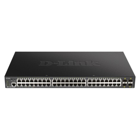 Przełącznik D-Link DGS-1250-52XMP E DGS125052XMP DGS-1250-52XMP/E - Przełącznik - Światłowód