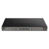 Przełącznik D-Link DGS-1250-52XMP E DGS125052XMP DGS-1250-52XMP/E - Przełącznik - Światłowód
