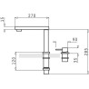 Bateria kuchenna PYRAMIS SATELLITA 3/8' 090917138 chrom