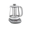 TEFAL Czajnik Tastea | BJ551B10 | Czajnik do herbaty | 1400 W | 1,5 L | Szkło | Podstawa obrotowa 360° | Szary/Biały
