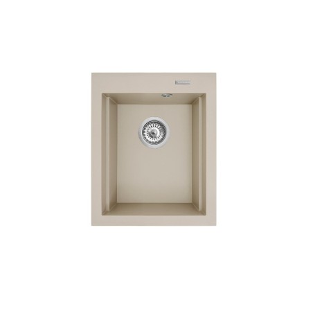 Zlewozmywak granitowy PYRAMIS SIROS MINI (39x48) 1B 070180212 beż piaskowy