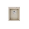 Zlewozmywak granitowy PYRAMIS SIROS MINI (39x48) 1B 070180212 beż piaskowy