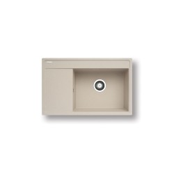 Zlewozmywak granitowy PYRAMIS CAMEA (79x50) 1B 1D R 070091101 beż piaskowy