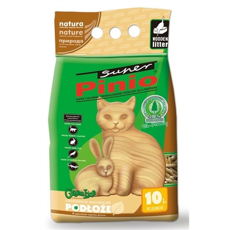 CERTECH Żwirek Super Pinio Naturalny 10l - żwirek drewniany dla kota CERTECH Żwirek Super Pinio Naturalny 10l - żwirek drewniany dla kota