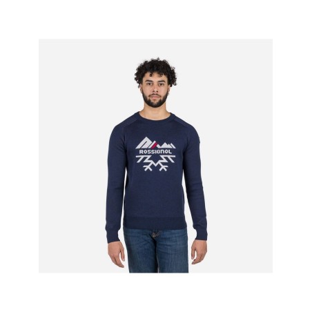 Sweter Rossignol Alpine Half Zip granatowy
