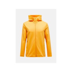 Bluza PEAK PERFORMANCE Rider Tech Zip Hood Men pomarańczowy