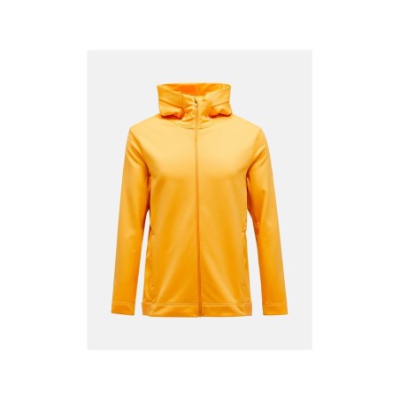 Bluza PEAK PERFORMANCE Rider Tech Zip Hood Men pomarańczowy