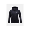 Bluza Peak Performance Junior Rider Zip Hood czarny