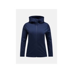 Bluza Peak Performance W Rider Tech Zip Hood niebieski