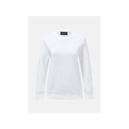 Bluza Peak Performance W Original Small Logo Crewneck biały