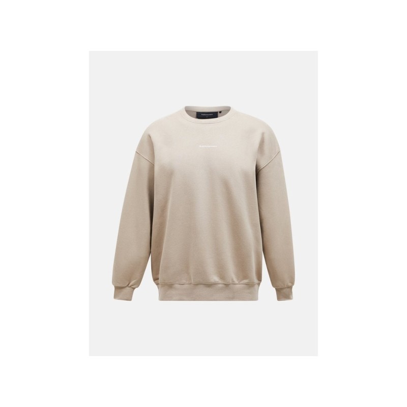 Bluza Peak Performance M Original Terry Crew beżowy