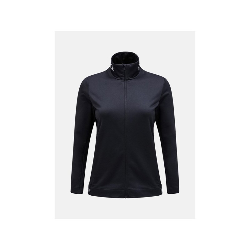 Bluza Peak Performance W Rider Tech Zip Jacket czarny