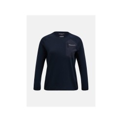 Bluza PEAK PERFORMANCE W Freelight Polartec Grid Crew czarny