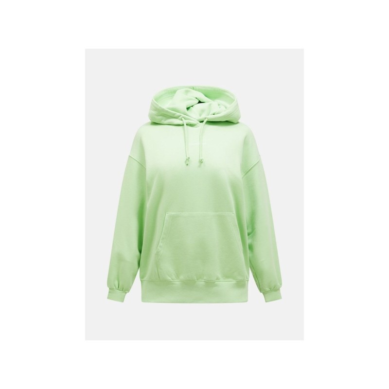 Bluza PEAK PERFORMANCE Original Terry Hood Women zielony